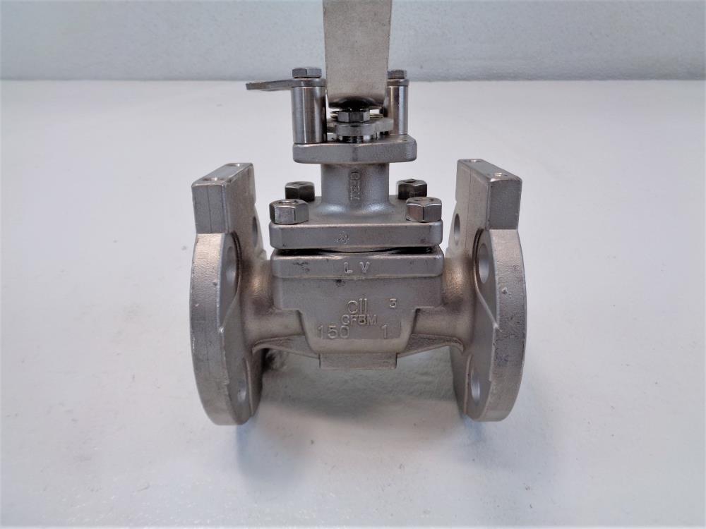 Apollo 1" 150# CF8M Flanged Ball Valve, Model# SSB5524A